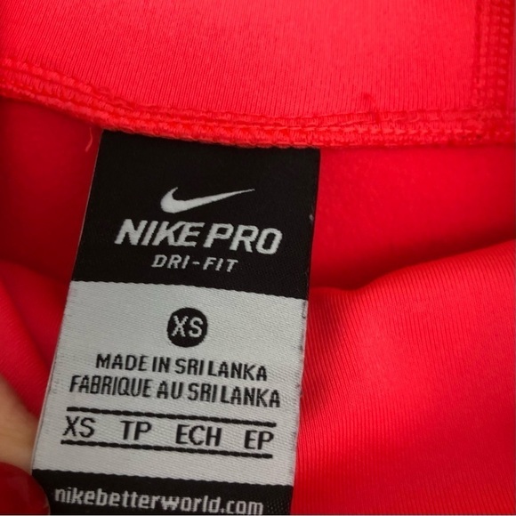 Nike Pro Dri-Fit Neon Cowl Neck Pullover - Picture 5 of 16